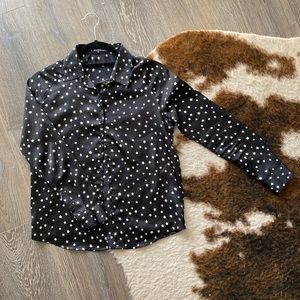 Brandy Melville Star Collared Blouse